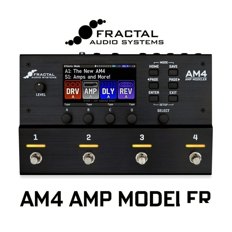 ????Fractal AM4 Amp Modeler ？ ？尖音箱模擬效果器 公司貨 — 三峽配件 / 週邊
