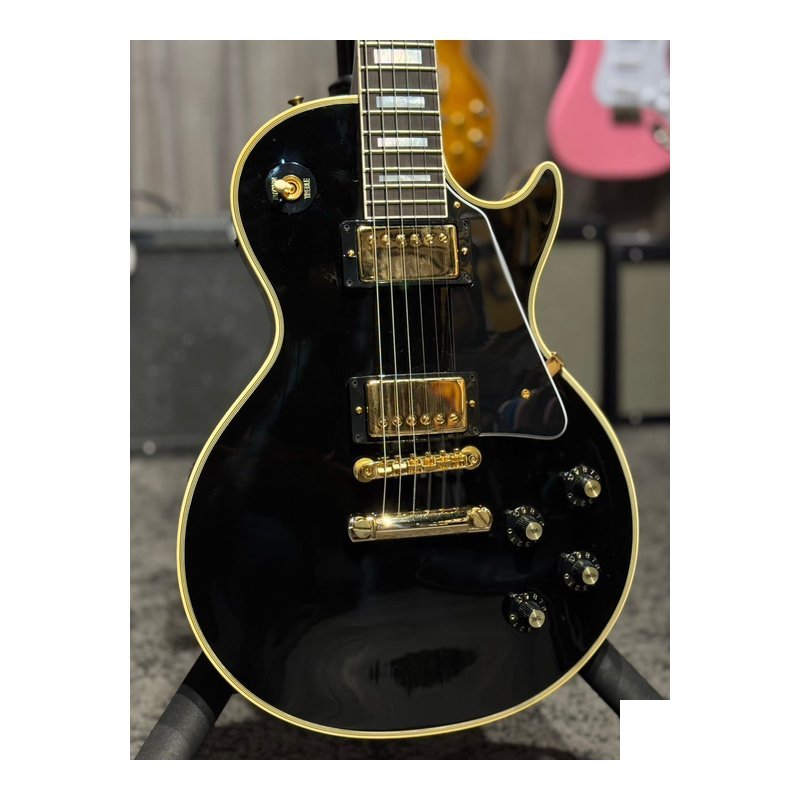 Gibson Custom 1968 Les Paul Black Gold ??? 公司貨【宛伶樂器】 — 三峽吉他 / Bass