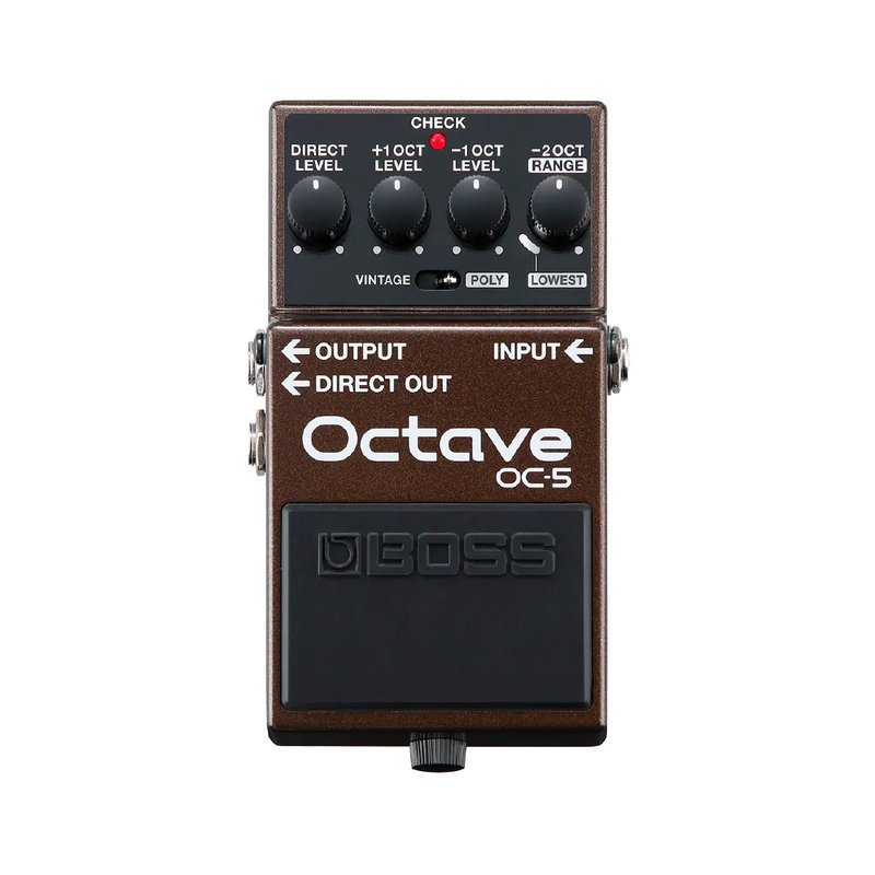BOSS BOSS / OC-5 八度音效果器(Octave) — 三峽效果器
