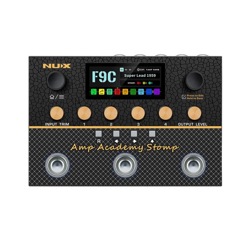 Nux Amp Academy Stomp 效果器【宛伶樂器】 — 三峽效果器