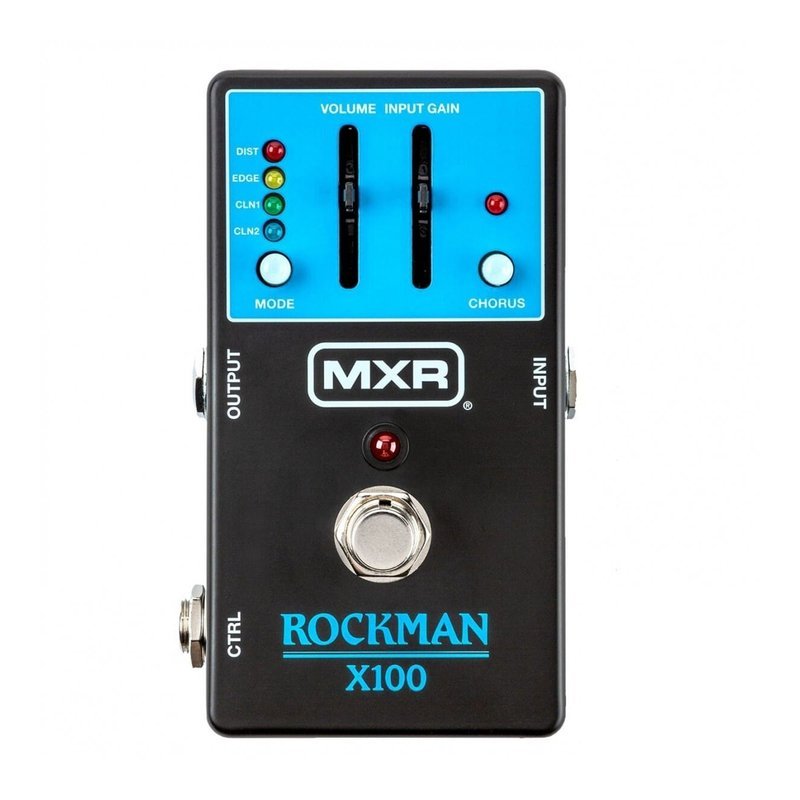 MXR ROCKMAN X100 ANALOG TONE PROCESSOR ??? 公司貨 — 三峽效果器
