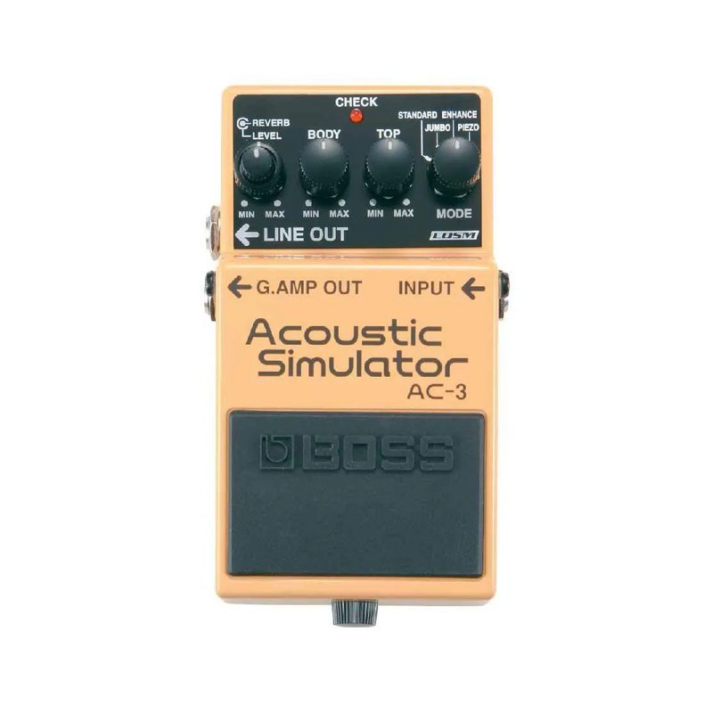BOSS BOSS / AC-3 木吉他模擬效果器 — 三峽吉他 / Bass