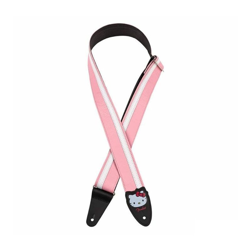 Fender x Hello Kitty Pink Leather Strap ????? 公司貨【宛伶樂器】 — 三峽配件 / 週邊