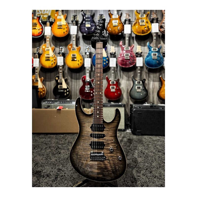 Suhr Modern Plus Trans Charcoal Burst Pau Ferro HSH ??? 公司貨【宛伶樂器】 — 三峽吉他 / Bass