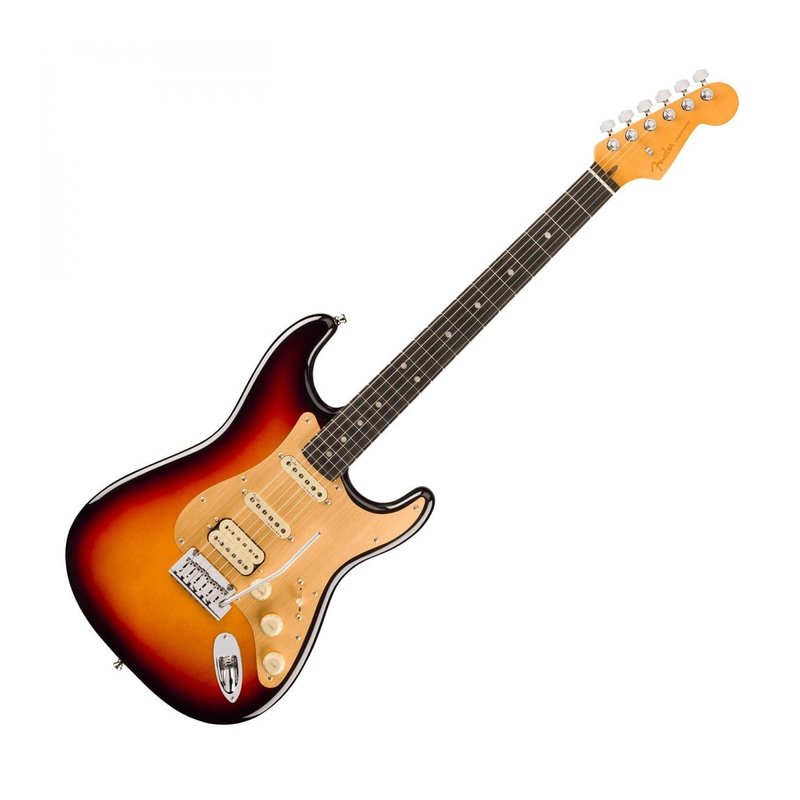 Fender American Ultra II Stratocaster HSS Ebony Ultraburst ??? 公司貨【宛伶樂器】 — 三峽吉他 / Bass