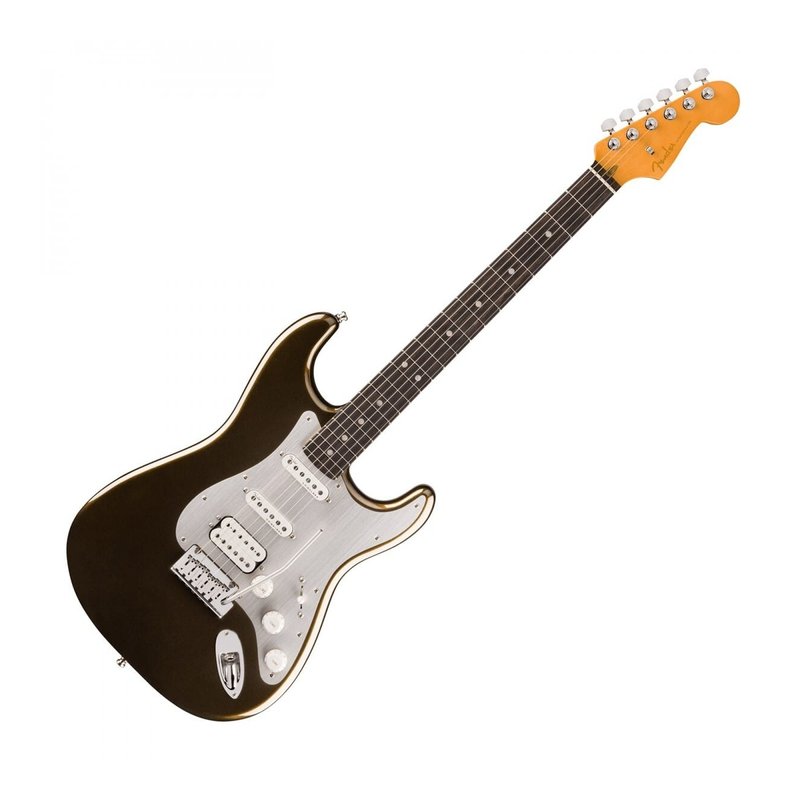 Fender American Ultra II Stratocaster HSS Ebony Texas Tea ??? 公司貨【宛伶樂器】 — 三峽吉他 / Bass