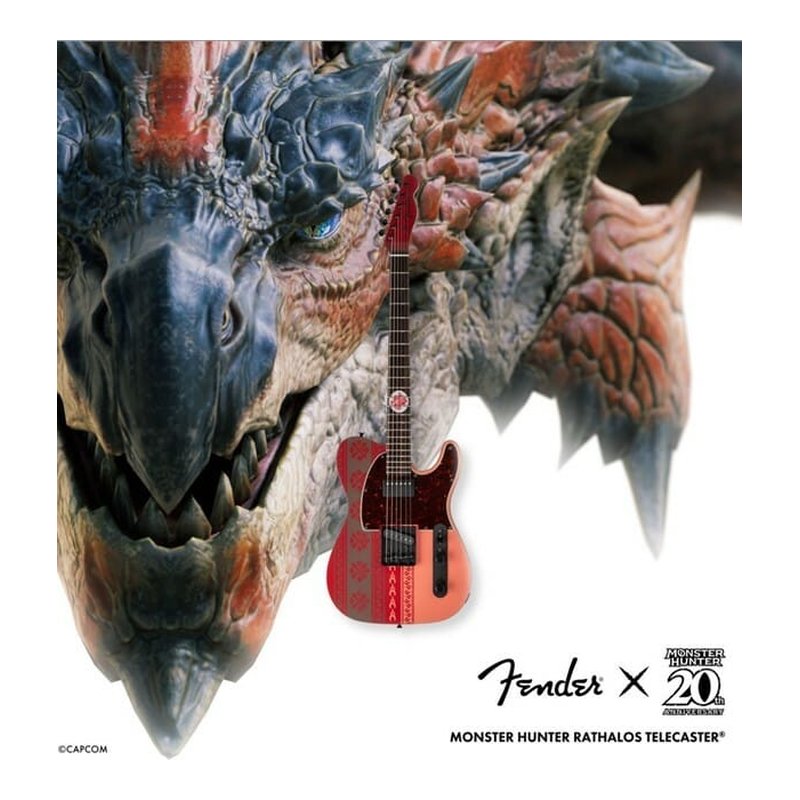 Fender Monster Hunter Rathalos Telecaster ??? 公司貨【宛伶樂器】 — 三峽吉他 / Bass