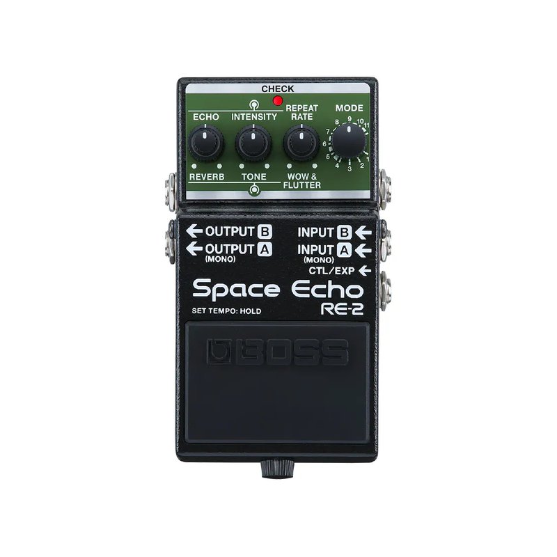 BOSS BOSS / RE-2 空間回聲效果器(Space Echo) — 三峽效果器｜YA! 玩音樂