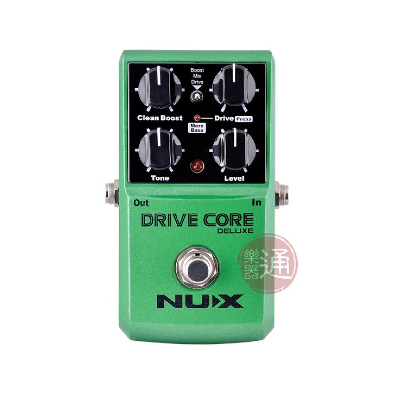 NUX NUX / Drive Core Deluxe 破音效果器(Overdrive) — 三峽效果器
