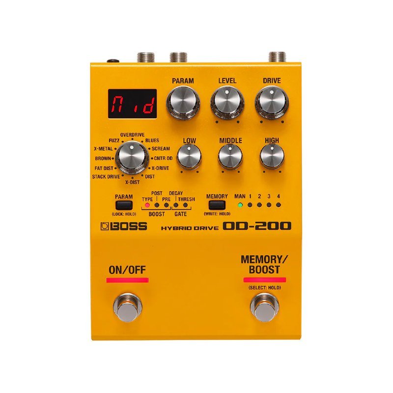 BOSS BOSS / OD-200 破音效果器 — 三峽效果器