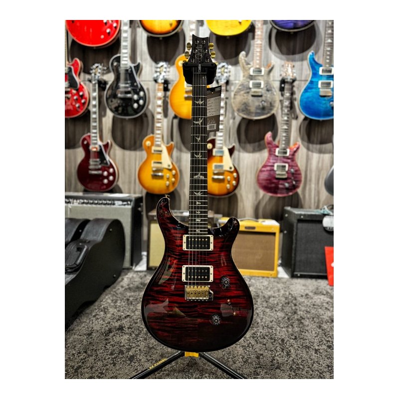 PRS Custom 24 10Top Fire Red burst 電吉他【宛伶樂器】 — 三峽吉他 / Bass