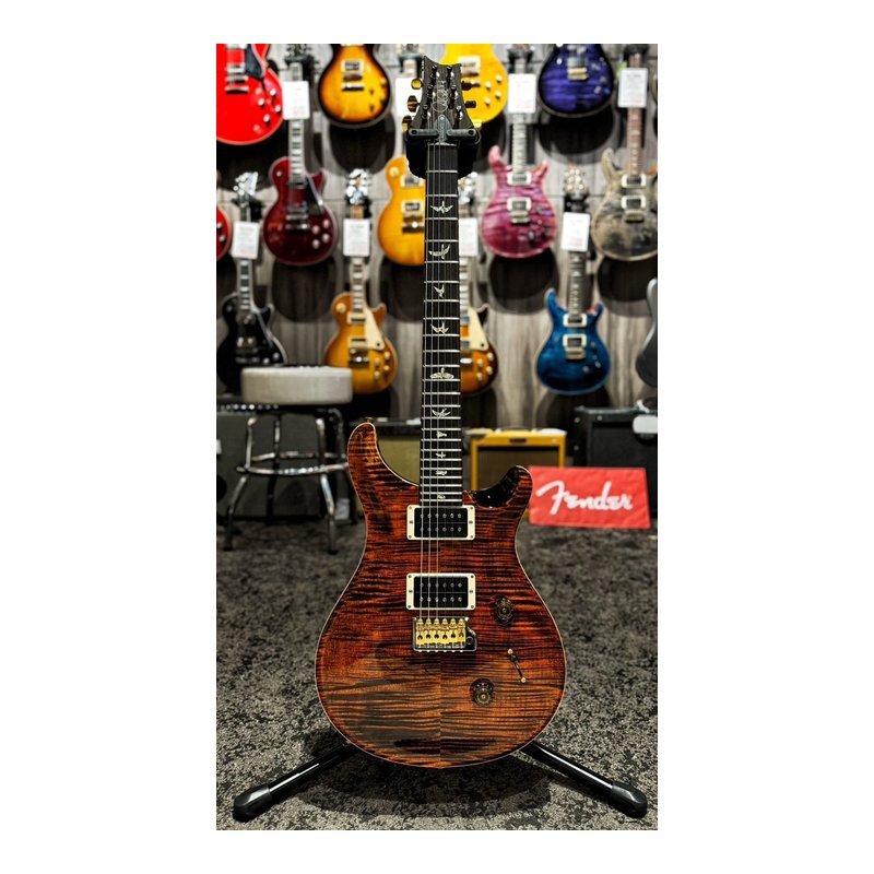 PRS Custom24 10Top Orange Tiger 公司貨【宛伶樂器】 — 三峽配件 / 週邊