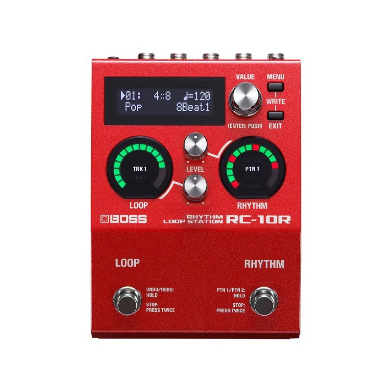 BOSS BOSS / RC-10R 立體聲 樂句循環工作站 (Looper&Rhythm) — 三峽效果器