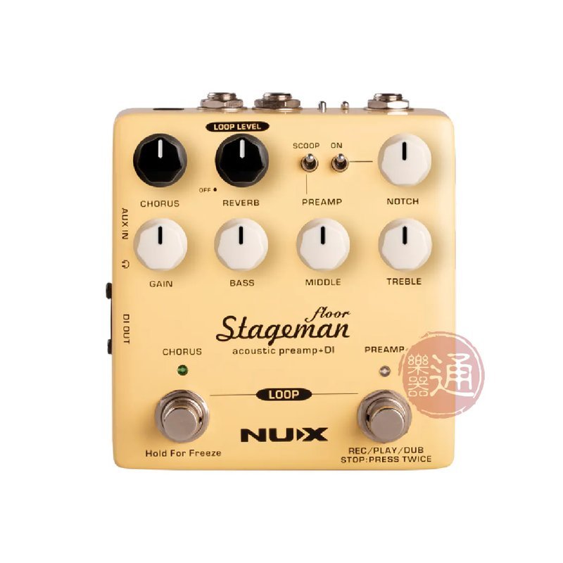 NUX NUX / Stageman Floor NAP-5 前級/DI效果器(Preamp/DI) — 三峽效果器