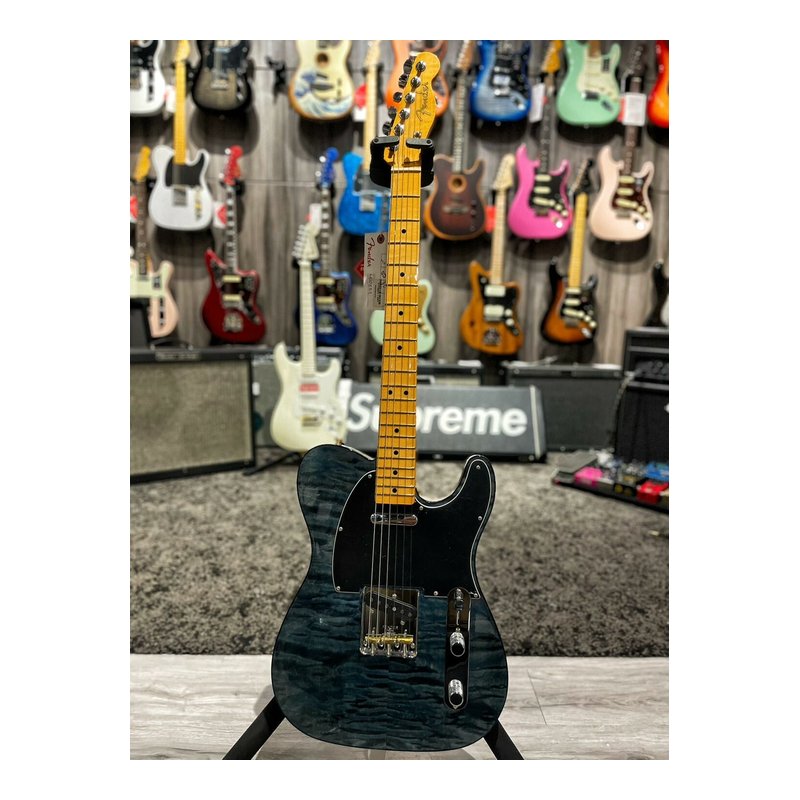 Fender AM Rarities Quilt Maple Top Tele BLCB 公司貨【宛伶樂器】 — 三峽配件 / 週邊