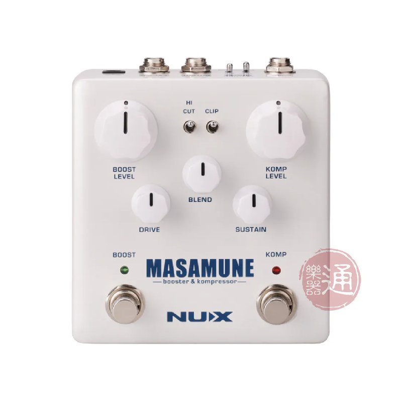 NUX Nux / Masamune NBK-5 增益&壓縮效果器(Booster/Compressor) — 三峽效果器