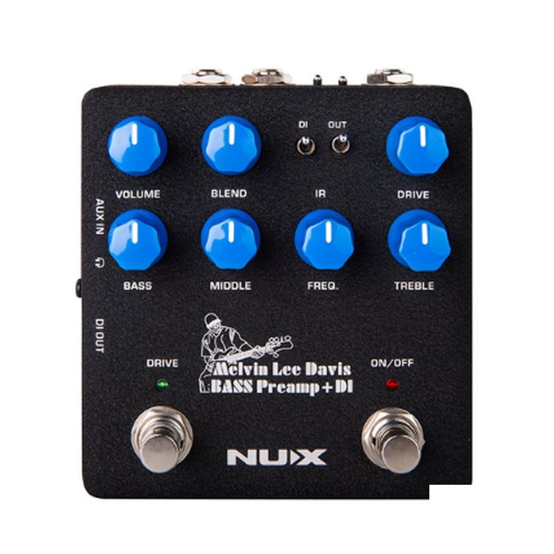 NUX NBP-5 Bass前級/DI效果器 公司貨 【宛伶樂器】 — 三峽吉他 / Bass
