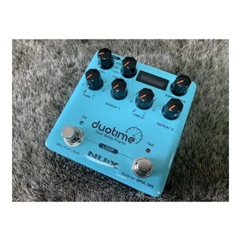 NUX Duotime Delay 延遲效果器 公司貨 【宛伶樂器】 — 三峽效果器
