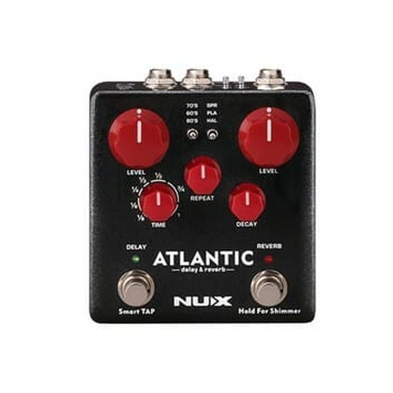 Nux ATLANTIC 延遲/殘響 空間系效果器 公司貨 【宛伶樂器】 — 三峽效果器