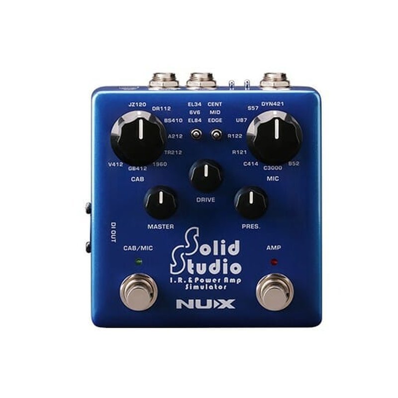 NUX 箱體 後級 模擬 效果器 IR檔 Solid Studio I.R.公司貨【宛伶樂器】 — 三峽效果器