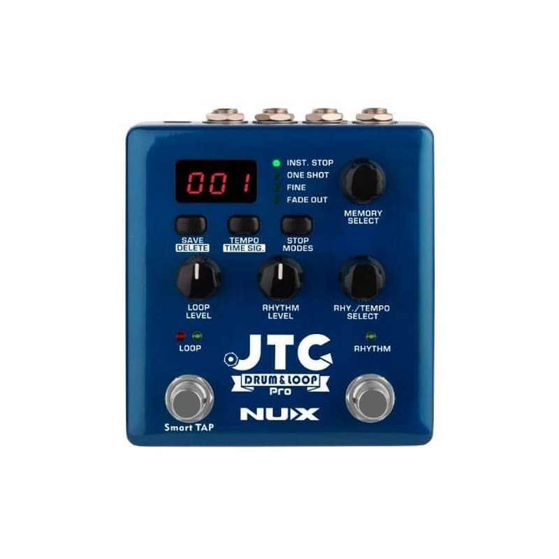 NUX JTC Drum & Loop Pro 鼓機錄音循環效果器 公司貨【宛伶樂器】 — 三峽鼓 / 打擊