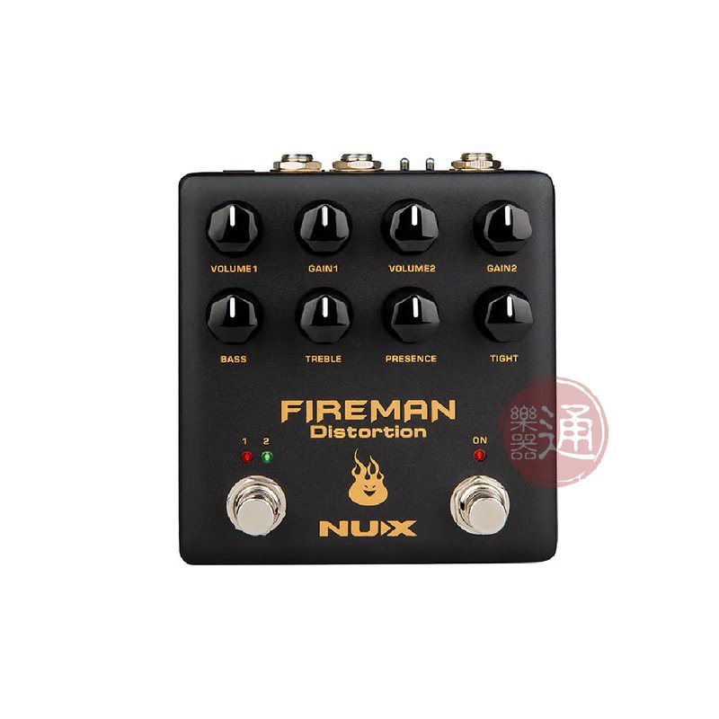 NUX Nux / Fireman NDS-5 破音效果器(Distortion) — 三峽效果器