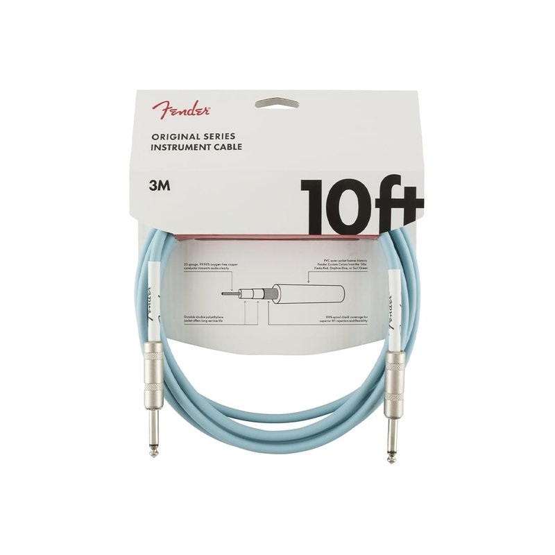 Fender ORIGINAL SERIES INSTRUMENT CABLES 10FT ?? 公司貨【宛伶樂器】 — 三峽配件 / 週邊