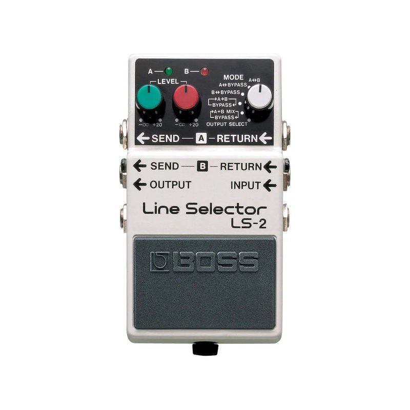 BOSS BOSS / LS-2 訊號選擇器效果器(Line Selector) — 三峽效果器