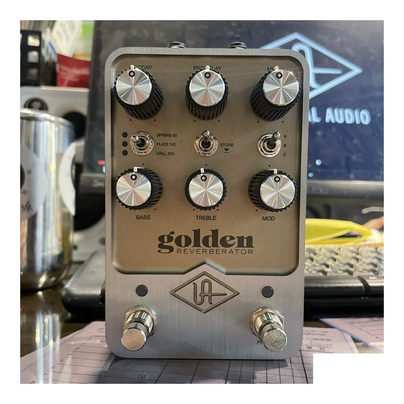 Universal Audio UAFX Golden Reverb 電吉他 單顆 效果器【宛伶樂器】 — 三峽吉他 / Bass