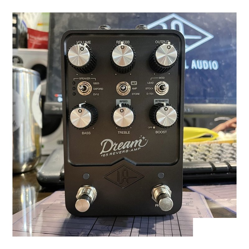 Universal Audio UAFX Dream '65 Reverb 單顆效果器【宛伶樂器】 — 三峽效果器