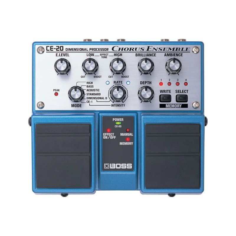 BOSS BOSS / CE-20 和聲效果器（雙踏板）(Chorus Ensemble) — 三峽效果器