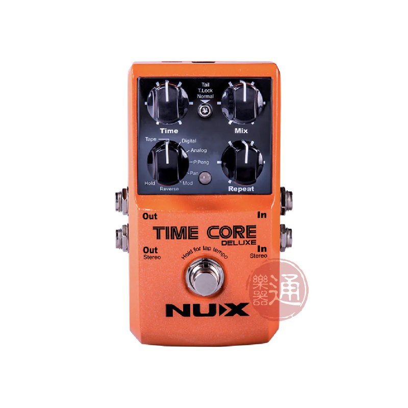 NUX NUX / Time Core Deluxe 延遲效果器(Delay) — 三峽效果器