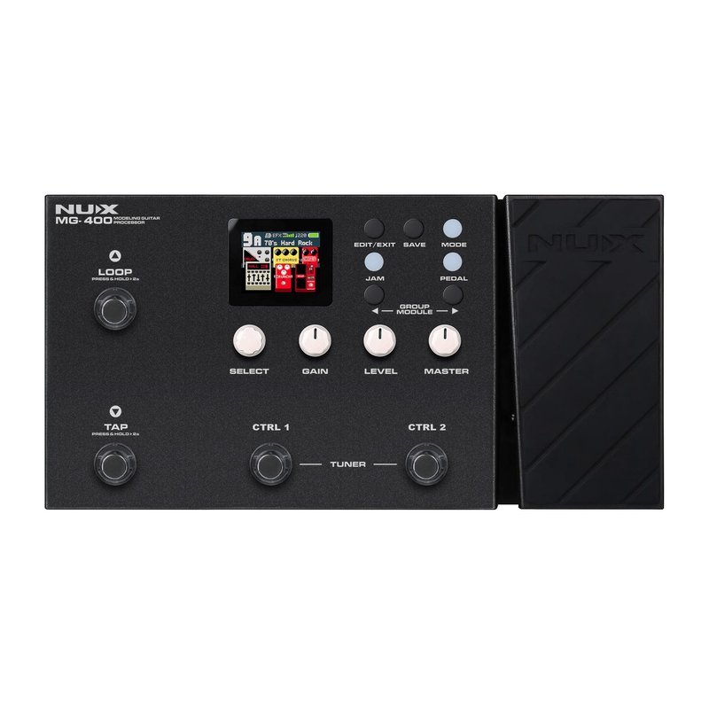 NUX MG400 綜合電吉他效果器 公司貨【宛伶樂器】 — 三峽吉他 / Bass