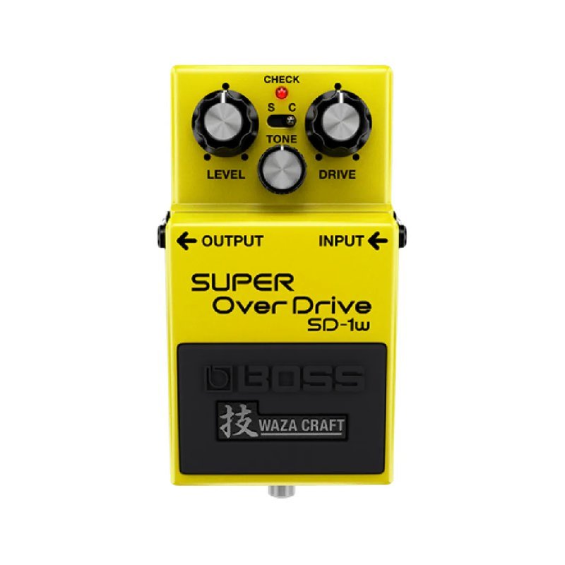 BOSS BOSS / SD-1W WAZA Craft 破音效果器(Super OverDrive) — 三峽效果器