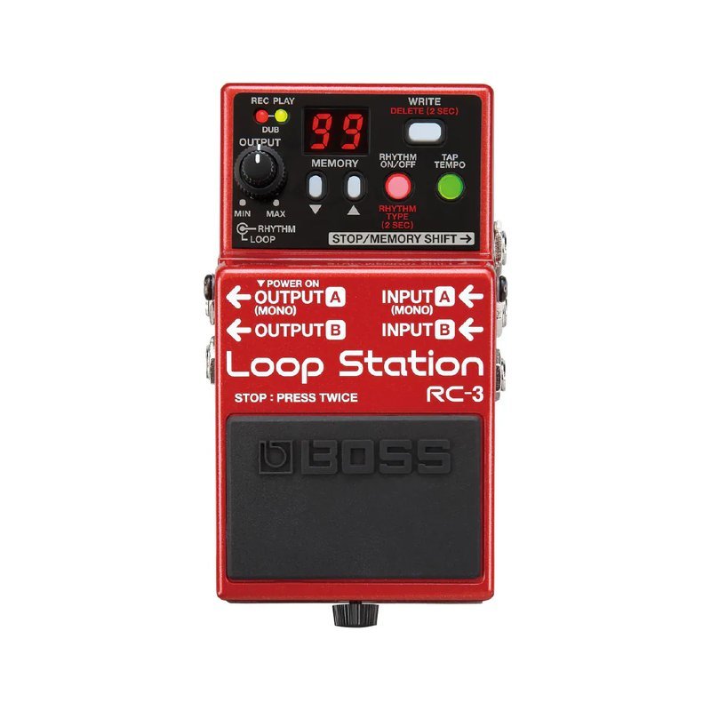 BOSS BOSS / RC-3 樂句循環工作站(Looper) — 三峽效果器