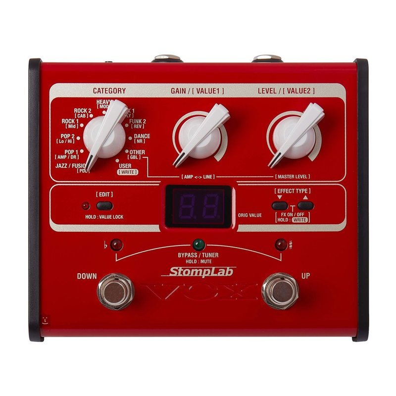 Vox StompLab IB 電貝斯 Bass 綜合效果器 — 三峽吉他 / Bass