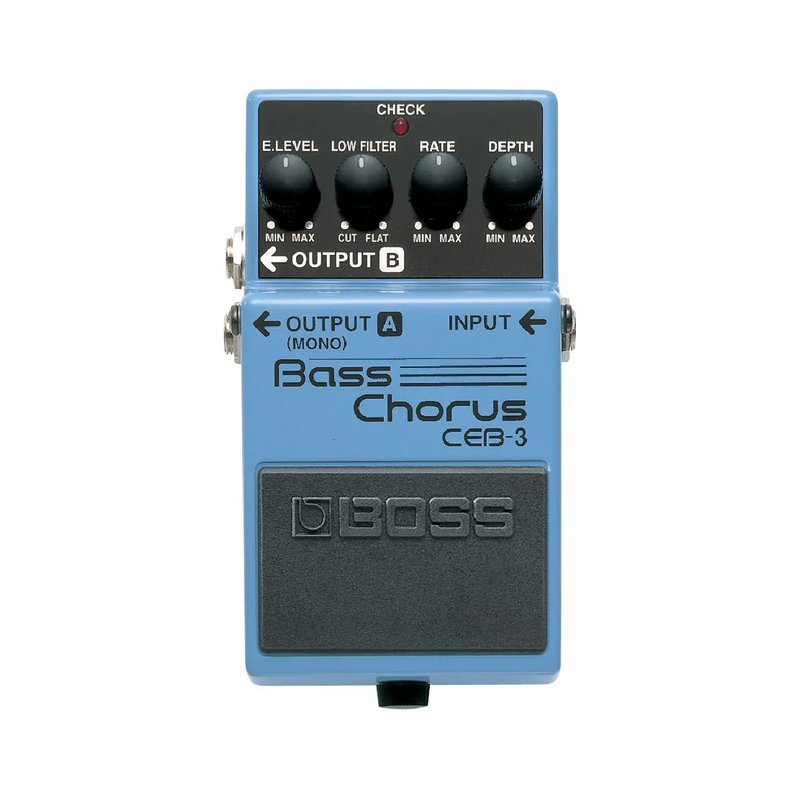 BOSS BOSS / CEB-3 貝斯和聲效果器(Chorus) — 三峽貝斯
