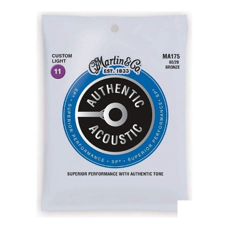 Martin MA175 80/20 Bronze11-52 é»é 木吉他弦【宛伶樂器】 — 三峽吉他 / Bass