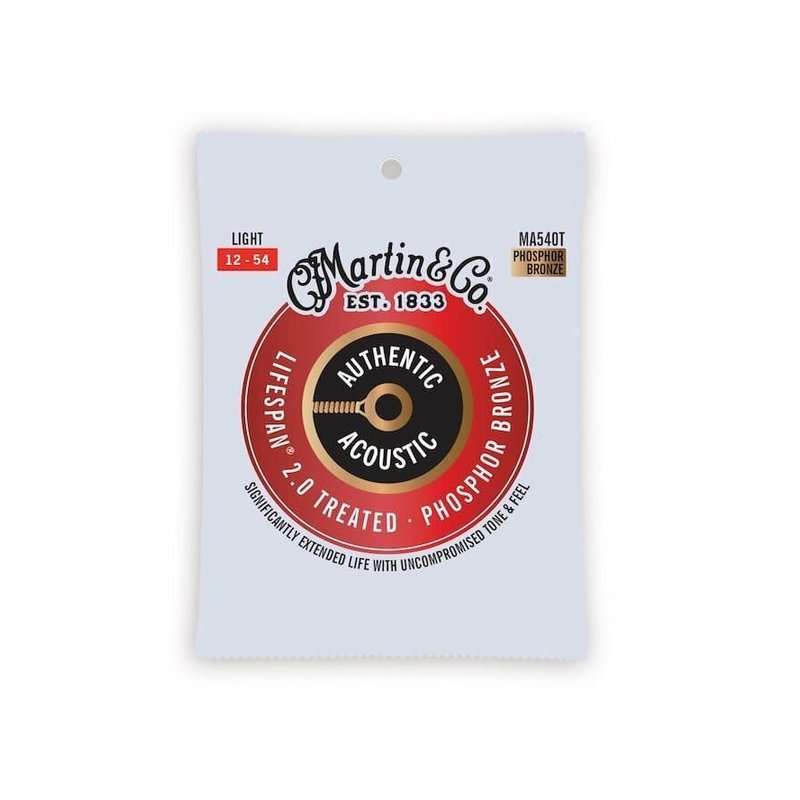 Martin MA540T Phosphor 12-54 磷青？ 木吉他弦 【宛伶樂器】 — 三峽吉他 / Bass