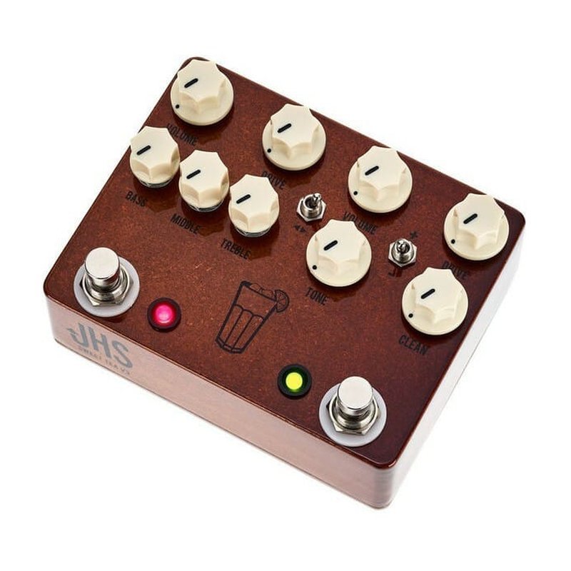 JHS Sweet Tea 2 in 1 Overdrive/ Distortion 效果器 — 三峽效果器