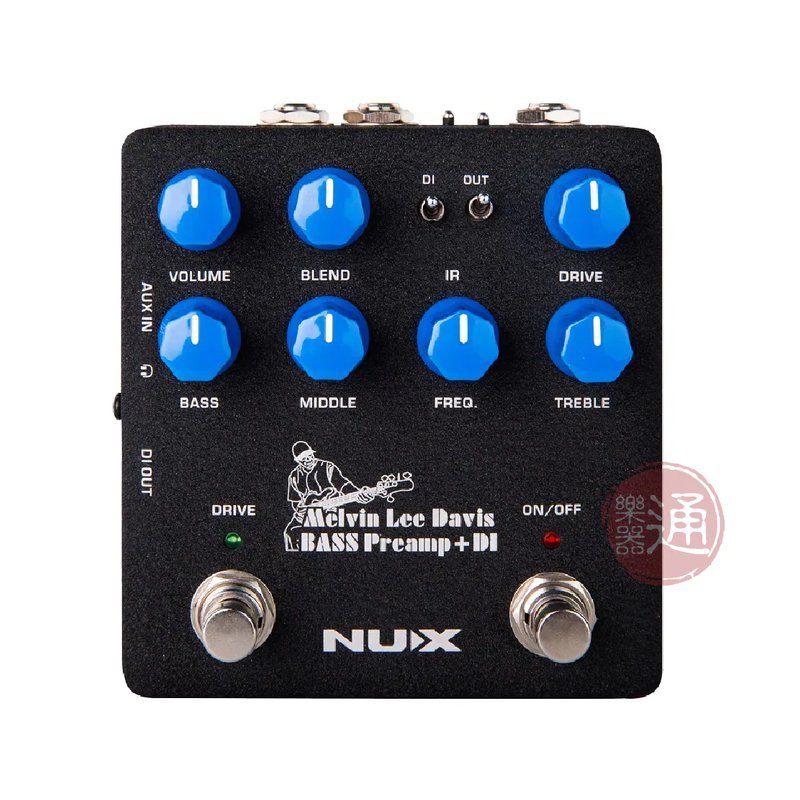 NUX NUX / NBP-5 Melvin Lee Davis設計款 貝斯前級/DI效果器 — 三峽貝斯
