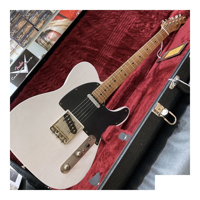 LSL vintage cream T bone tele 美國手工製 酂級訂製款 relic 無量產 附硬盒 電吉他 — 三峽吉他 / Bass