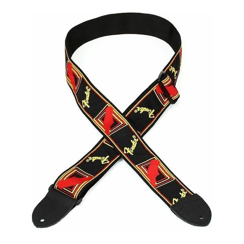 Fender Monogrammed 經？ ？背帶 ???? 公司貨【宛伶樂器】 — 三峽配件 / 週邊