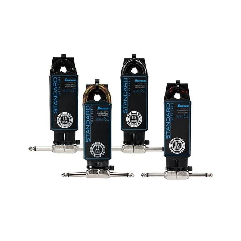 IBANEZ SI05P-BG BW CCT CGR Woven 編織短導線 四色可選 — 三峽配件 / 週邊