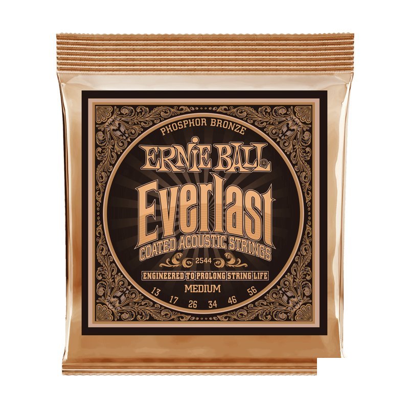 Ernie Ball Ernie Ball EVERLAST COATED 磷青？ 木吉他弦 2546/2548/2550 奈米覆膜 — 三峽木吉他 / 民謠吉他