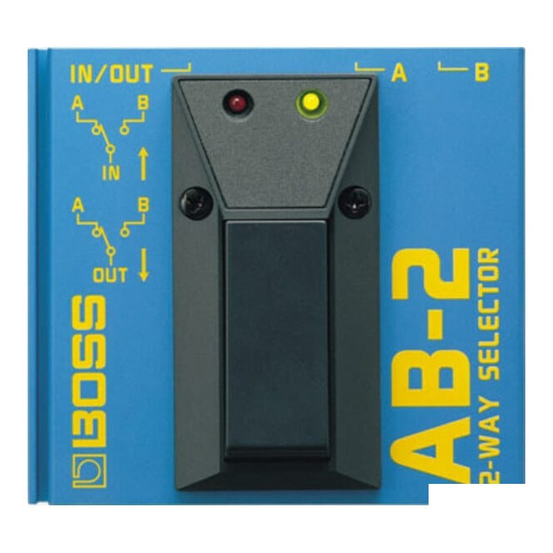 BOSS BOSS AB-2 2-Way Selector 訊號切換 迴路踏板 — 三峽配件 / 週邊