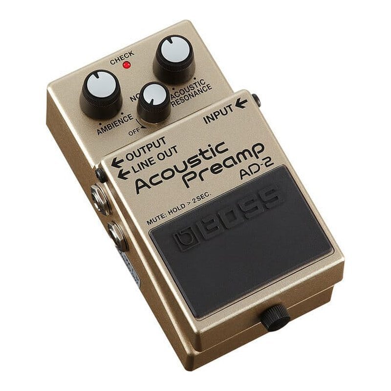 BOSS BOSS AD-2 Acoustic Preamp 木吉他模擬 效果器 — 三峽木吉他 / 民謠吉他