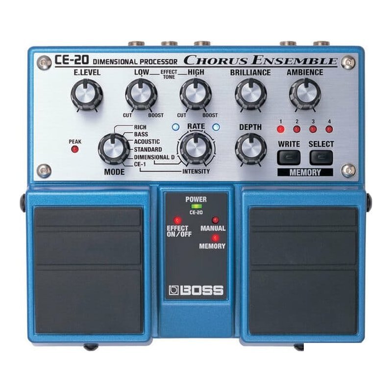 BOSS BOSS CE-20 Chrous Ensemble 錄音室級 合聲 雙踏板 效果器 — 三峽效果器