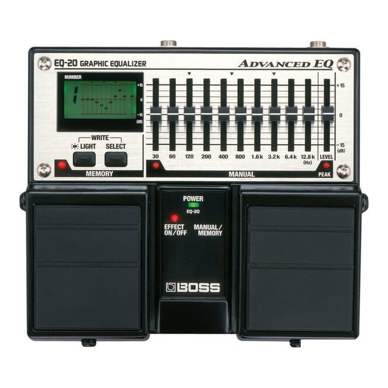 BOSS BOSS EQ-20 十段 等化器 效果器 — 三峽效果器