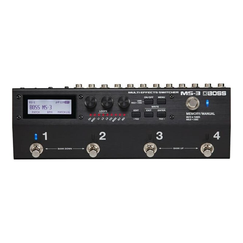 BOSS BOSS MS-3 Multi Effects Switcher 多重功能 效果器切換器 — 三峽效果器